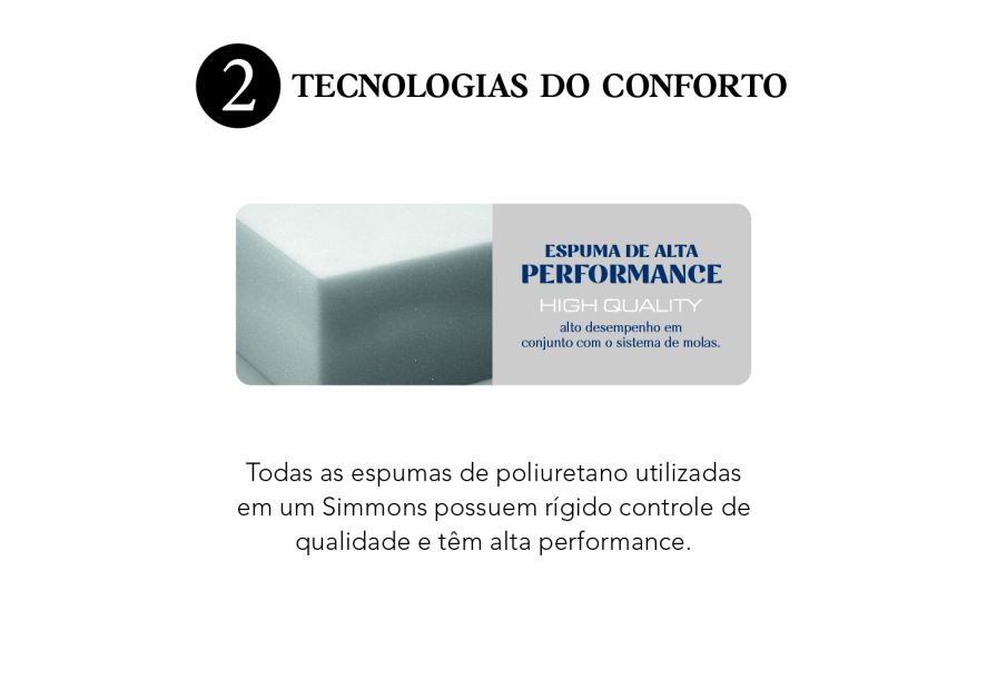 COLCHAO SIMMONS SENSATIONS PLUSH - Imagem 5