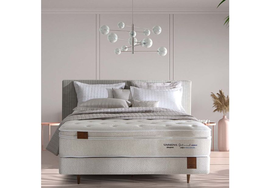 COLCHAO SIMMONS BAMBOO BOTHANICAL MODERATE - Imagem 9